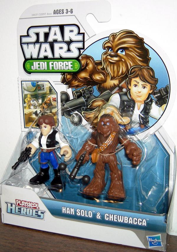 Han Solo & Chewbacca (Playskool Heroes)