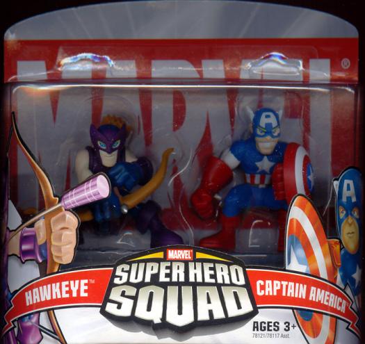 Hawkeye & Captain America (Super Hero Squad)