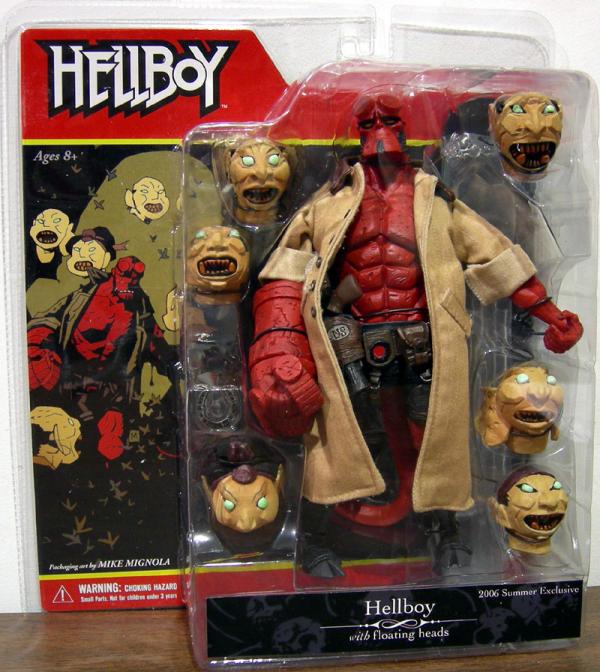 Deluxe Hellboy with Floating Heads