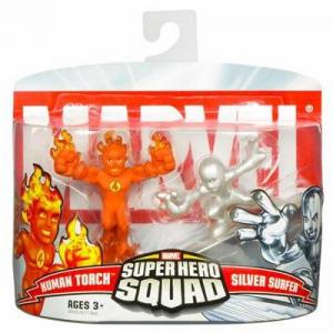 Human Torch & Silver Surfer (Super Hero Squad)