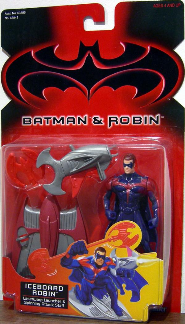 Iceboard Robin Action Figure Batman and Robin Movie Kenner