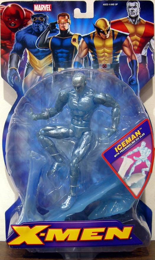Iceman with Freewheeling Ice Sled (X-Men)