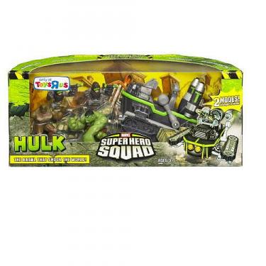 The Incredible Hulk Super Hero Squad Movie Cinema Scene 5-Pack