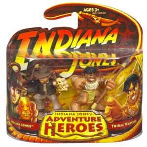 Indiana Jones vs. Tribal Warrior (Adventure Heroes)