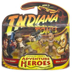 Indiana Jones vs. Ugha Warrior (Adventure Heroes)