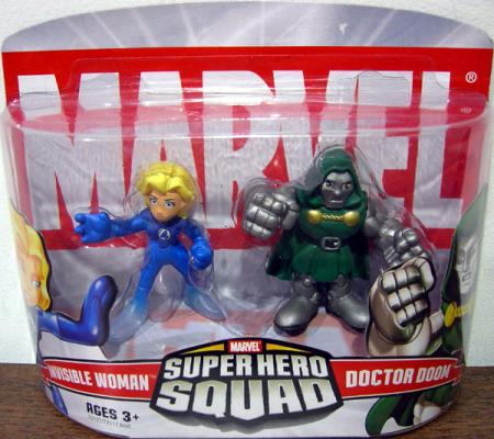 Invisible Woman & Doctor Doom (Super Hero Squad)