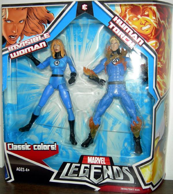 Invisible Woman & Human Torch (Marvel Legends)