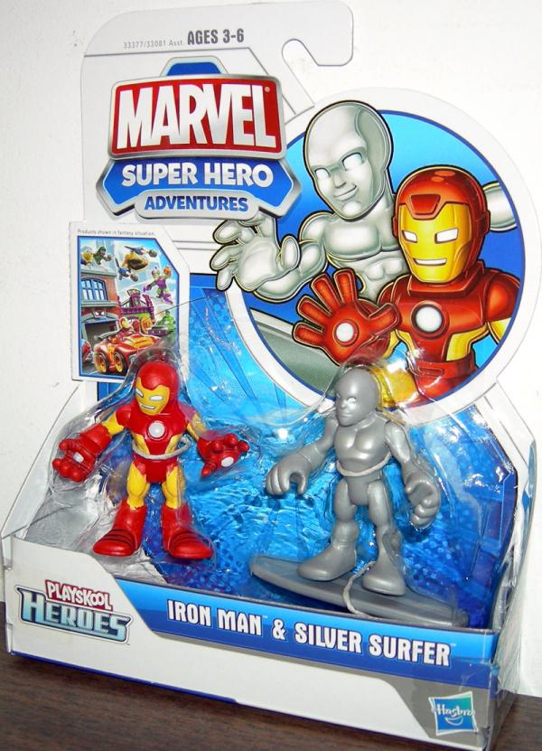 Iron Man & Silver Surfer (Playskool Heroes)