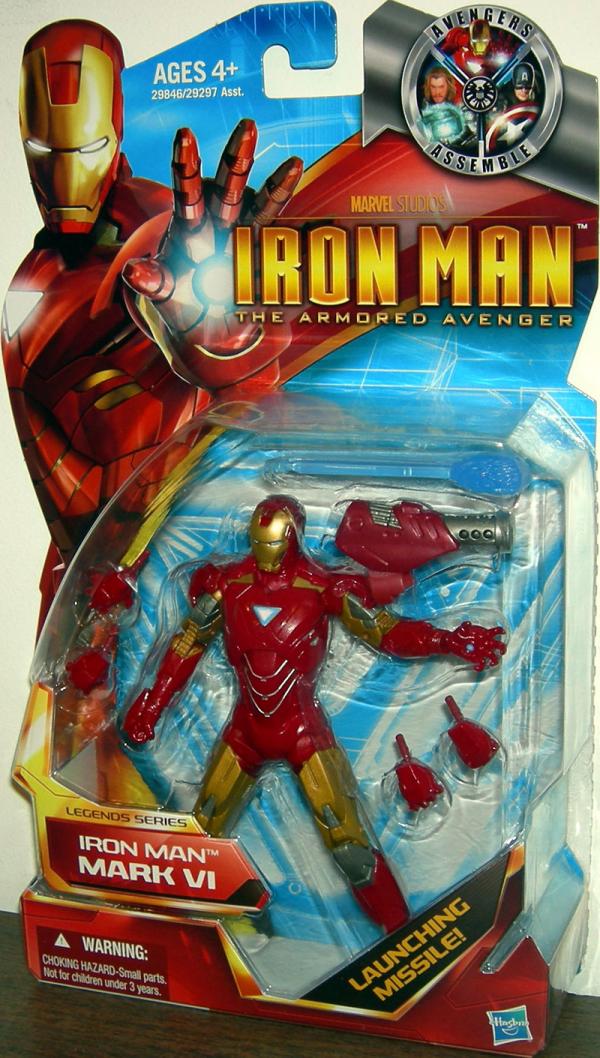 Iron Man Mark VI (Armored Avenger Legends Series)