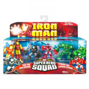 Iron Man Super Hero Squad 4-Pack: Face Off 