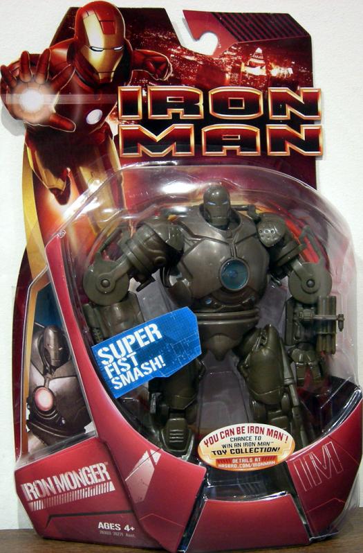 Iron Monger with super fist smash (movie, blue version)