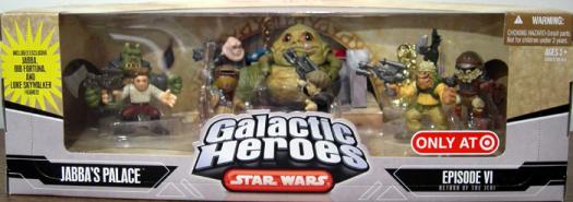 star wars galactic heroes jabbas bounty playset