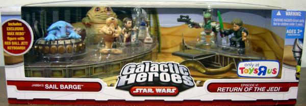 Jabba's Sail Barge 7-Pack (Galactic Heroes)