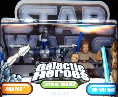 Jango Fett & Obi-Wan Kenobi (Galactic Heroes)