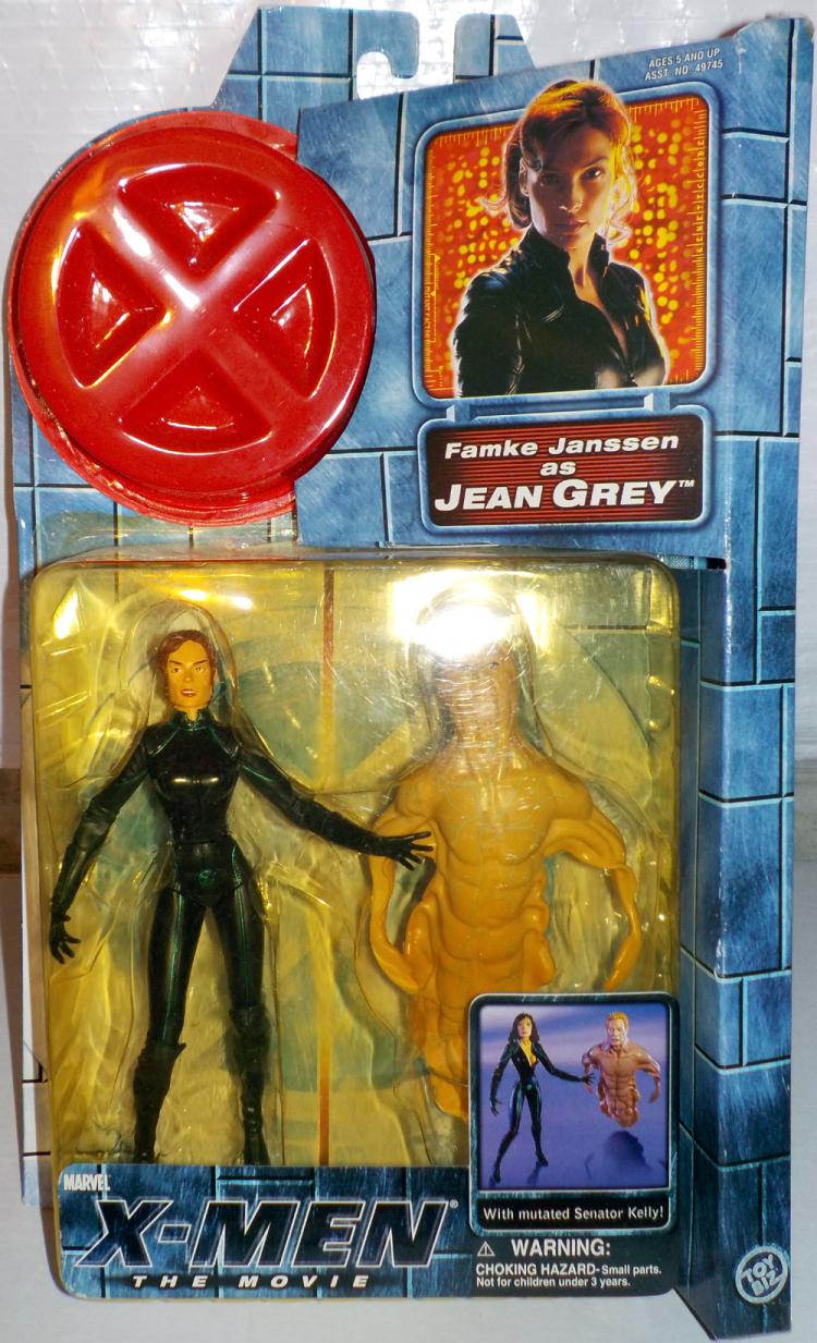 Jean Grey (movie, with zipped up costume)