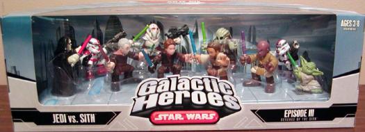 Jedi vs. Sith 10-Pack (Galactic Heroes)