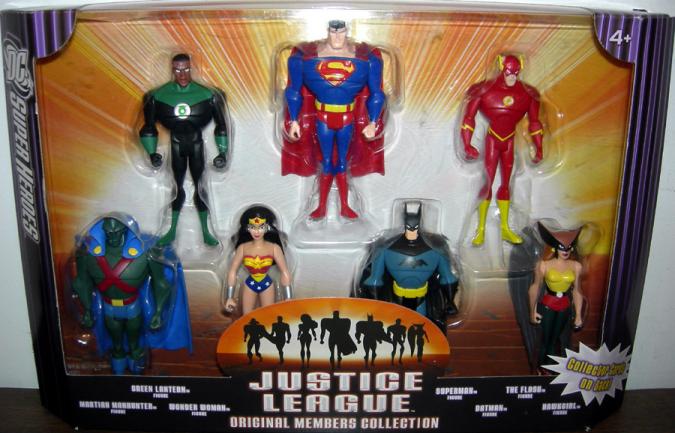 Justice League Original Members Collection 7-Pack