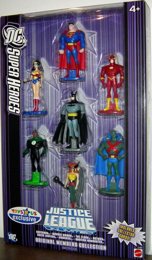 Justice League Unlimited Diecast 7-Pack