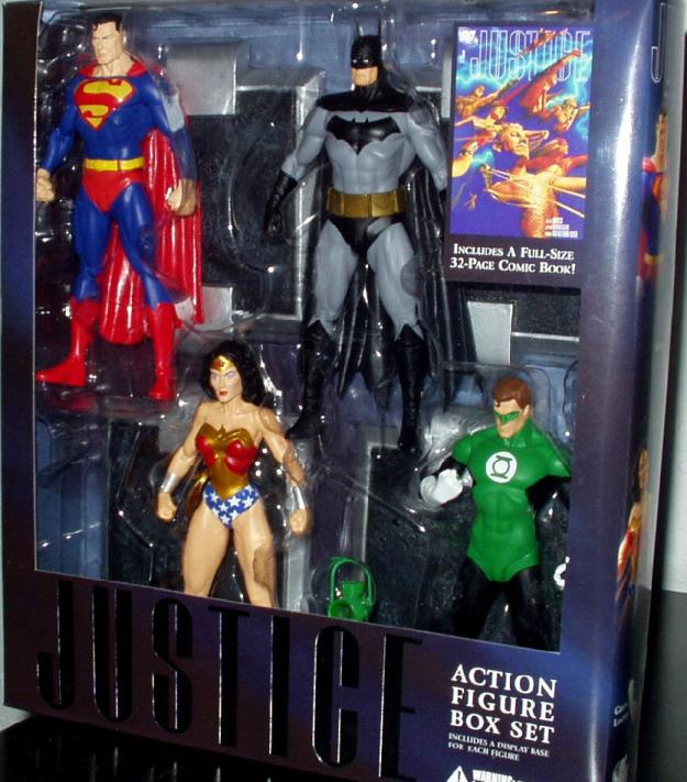 Justice Action Figure Box Set Alex Ross