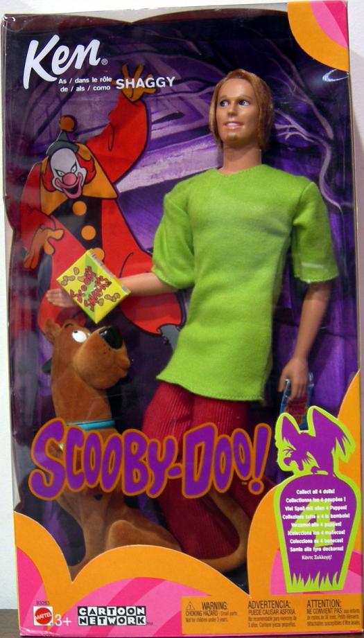 Ken Shaggy Barbie Doll Action Figure Scooby-Doo