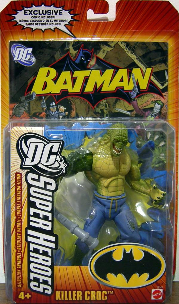 Killer Croc Figure DC SuperHeroes Mattel