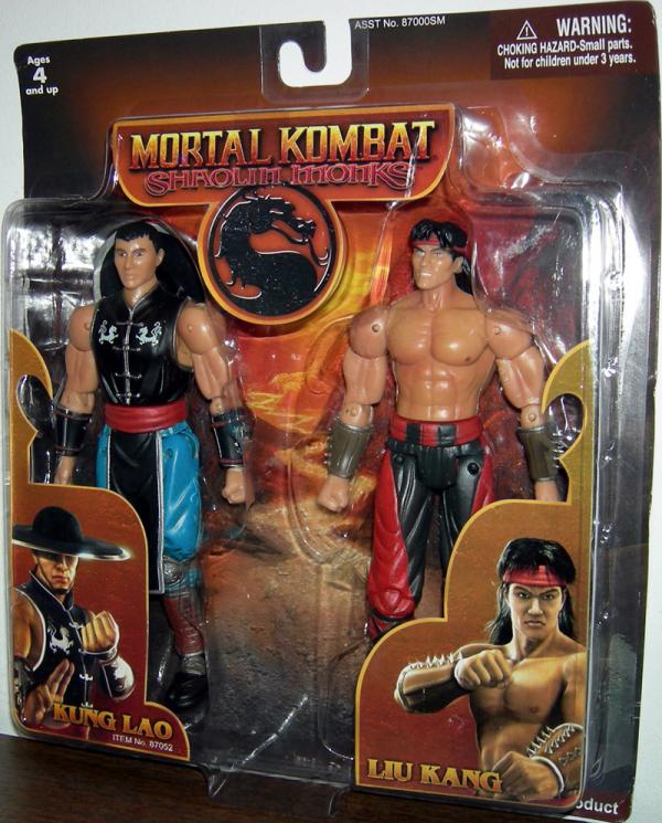 Mortal Kombat Shaolin Monks 2-Pack (Kung Lao & Liu Kang)