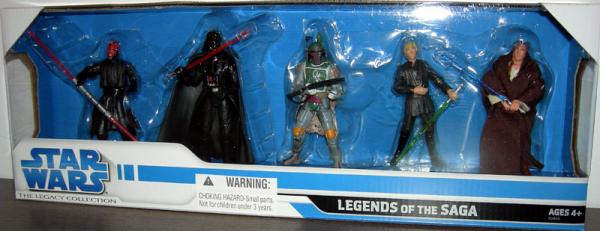 Legends Of The Saga 5-Pack (The Legacy Collection)