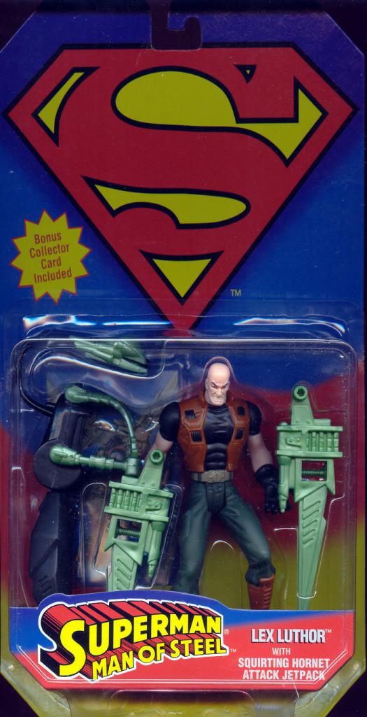 Lex Luthor with Squirting Hornet Attack Jetpack (Man Of Steel)