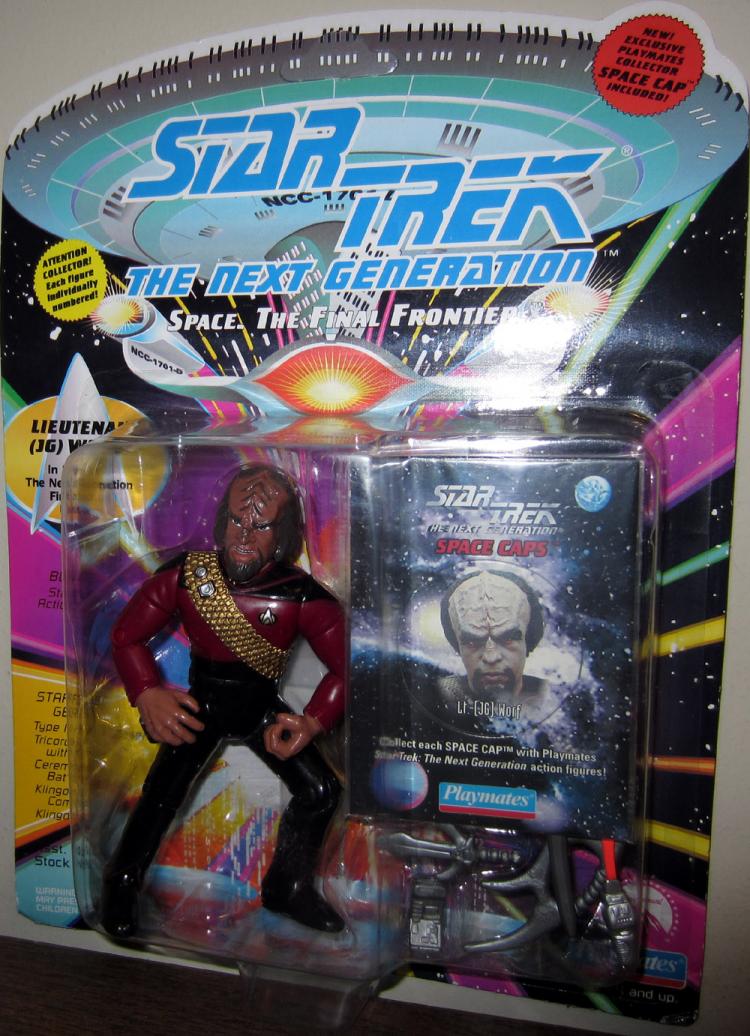 Lieutenant (JG) Worf (with Space Cap)