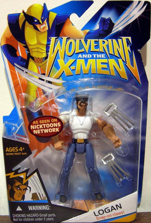 Logan (Wolverine and the X-Men, white shirt)