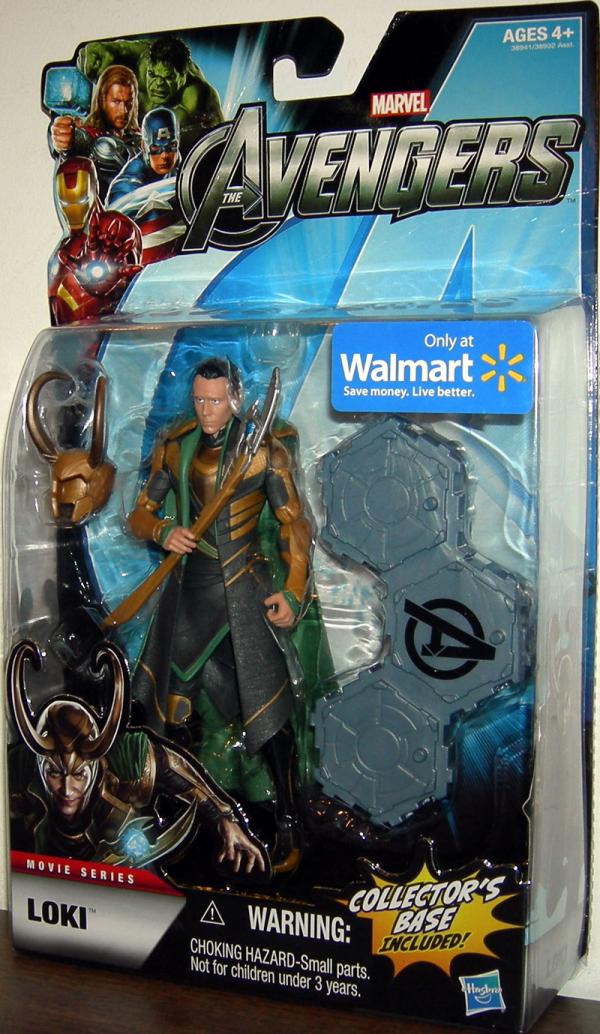 Loki Figure Avengers Movie Series Walmart Exclusive