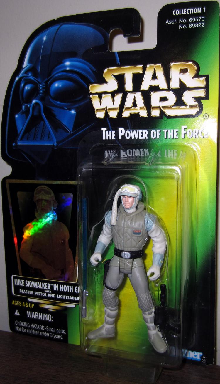 Luke Skywalker in Hoth Gear (green card)