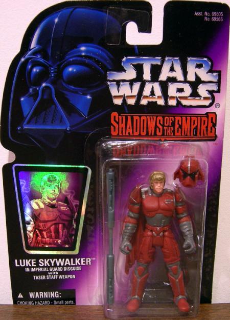 Luke Skywalker in Imperial Guard Disguise (Shadows of the Empire)