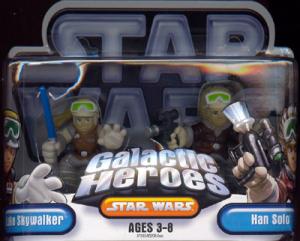 Luke Skywalker & Han Solo (Galactic Heroes)