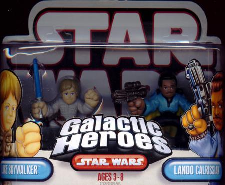Luke Skywalker & Lando Calrissian (Galactic Heroes)