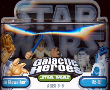 Luke Skywalker & R2-D2 (Galactic Heroes)