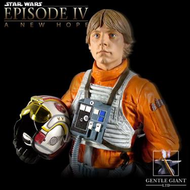 Luke Skywalker in X-wing Pilot Gear Mini Bust (Gentle Giant Ltd.)