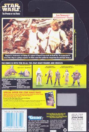 Luke Skywalker in Stormtrooper Disguise (freeze frame)