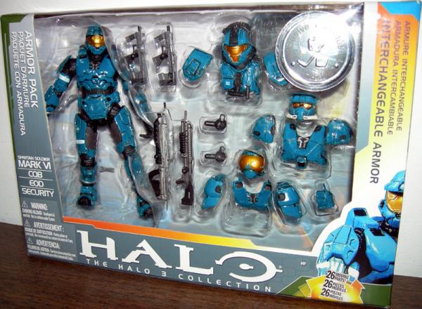 Halo Mark VI Deluxe Armor Pack (teal)