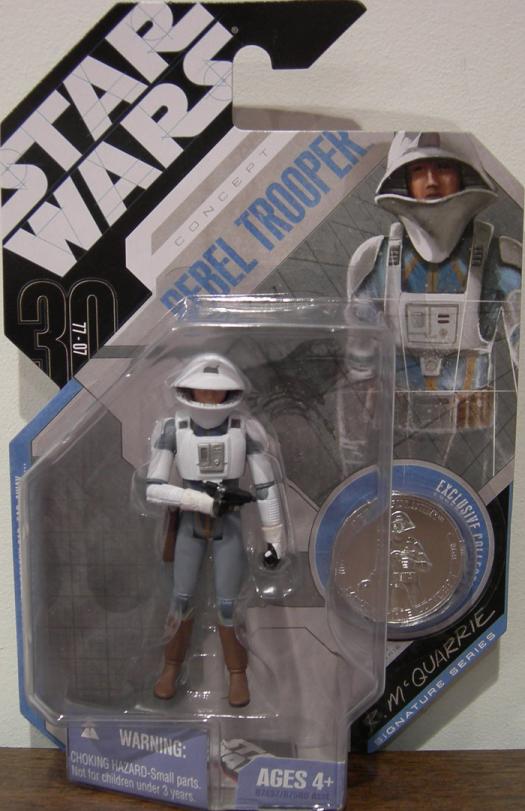 McQuarrie Concept Rebel Trooper (30th Anniversary, No. 60, with coin)