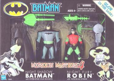 Night Shadow Batman & Night Fury Robin (Mission Masters 4)