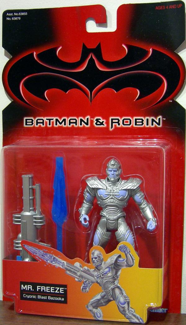 Mr Freeze Action Figure Batman and Robin Movie Kenner