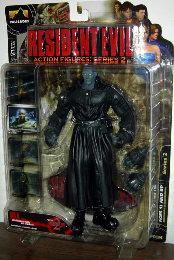 Mr X Action Figure Resident Evil Series 2 Palisades - Mrx