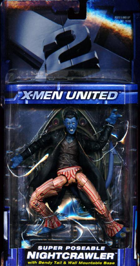 Super Poseable Nightcrawler (X2, X-Men 2 United)