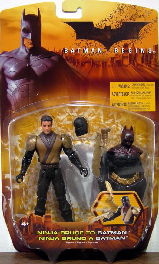 Ninja Bruce to Batman (Batman Begins)