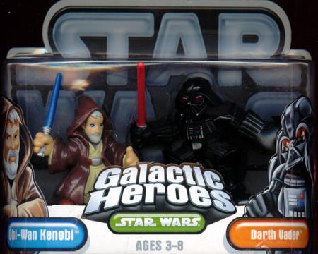 Obi-Wan Kenobi & Darth Vader (Galactic Heroes)