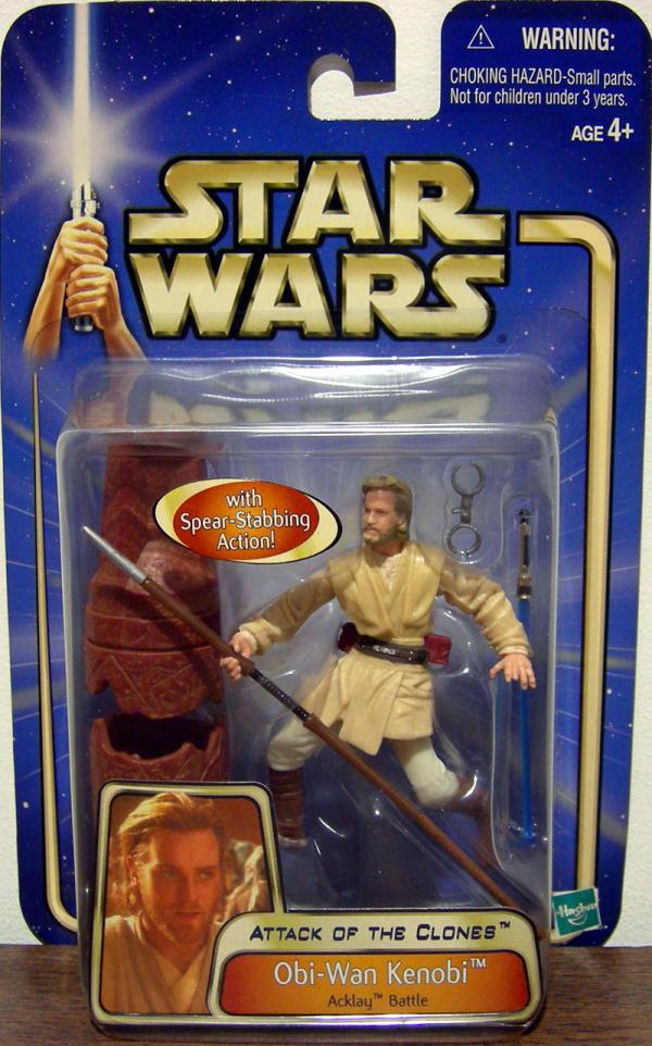Obi-Wan Kenobi Acklay Battle Action Figure for sale online Hasbro Star Wars