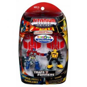 Optimus Prime & Bumblebee (Titanium Series Die-Cast)