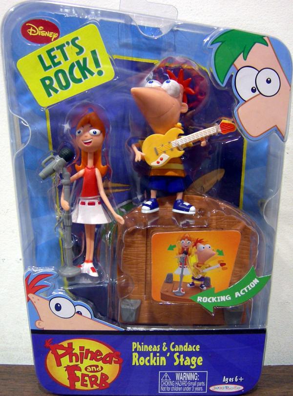 Phineas & Candace (Rockin' Stage)