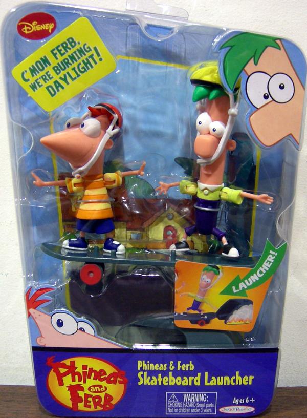 Phineas & Ferb (Skateboard Launcher)
